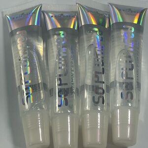 Deluxe Soft Plumped Clear Lip Gloss Set of 2